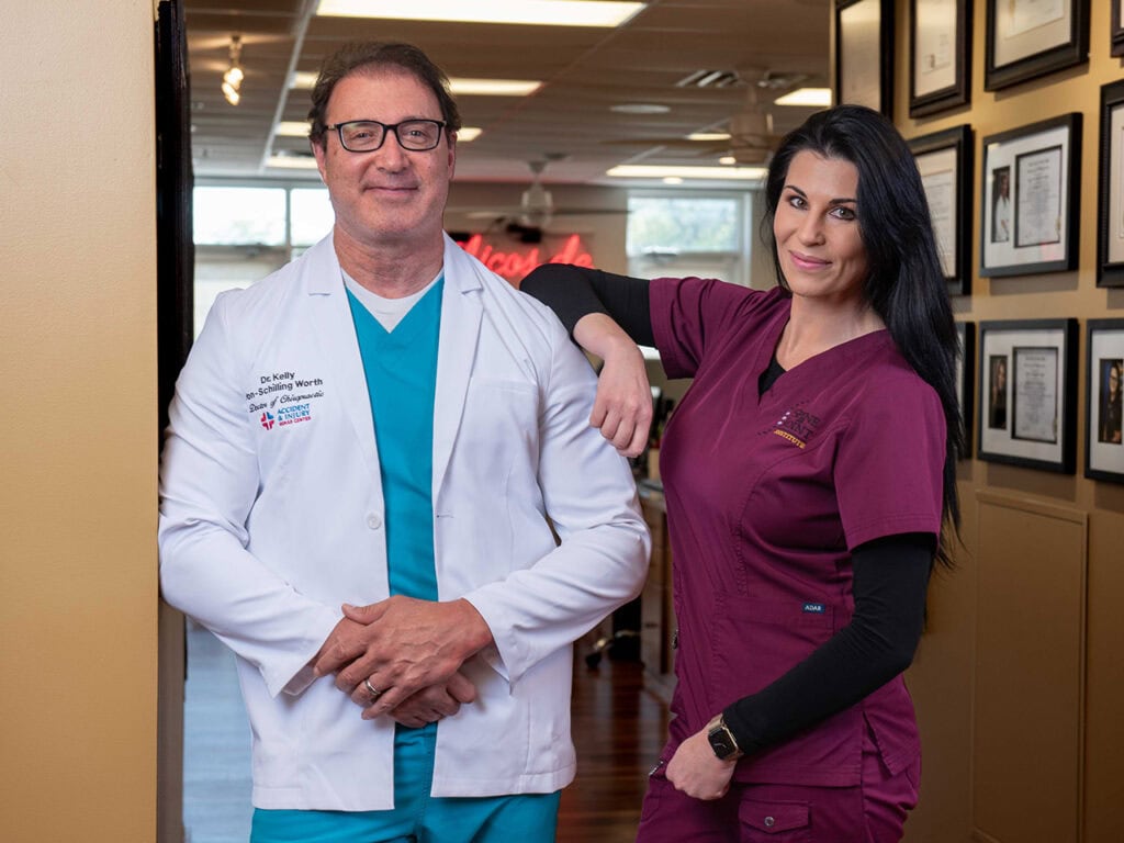 Dr. Kelly Von-Schilling Worth and wife, Elderize Von-Schilling Worth