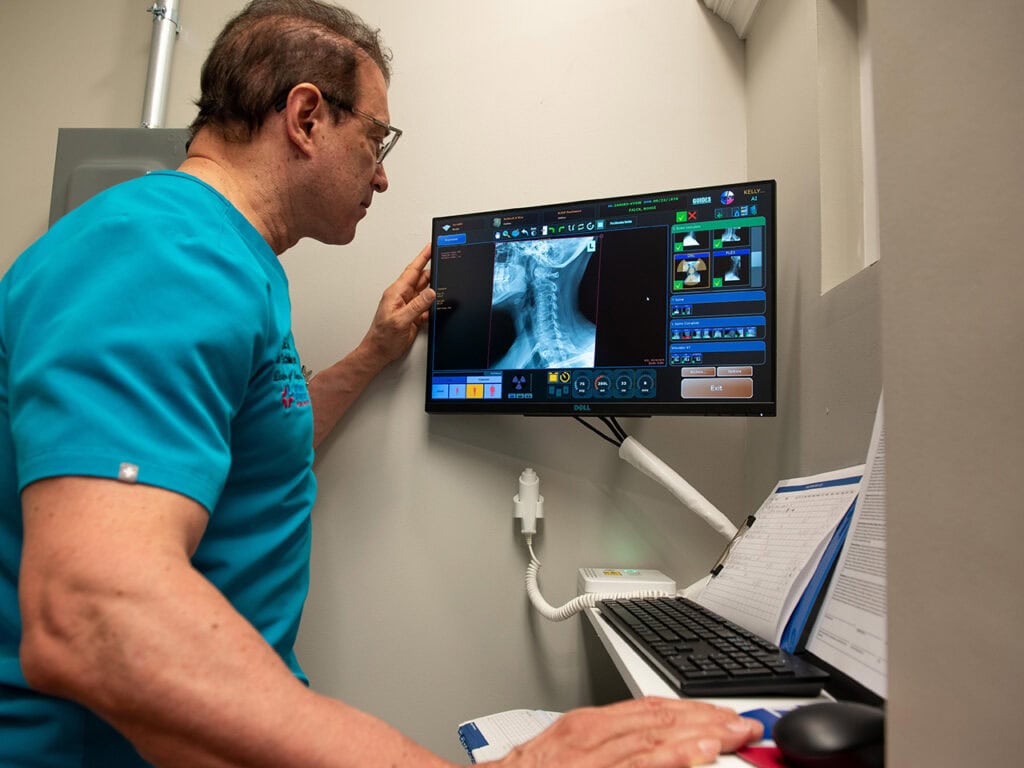 dr. kelly on medical machine