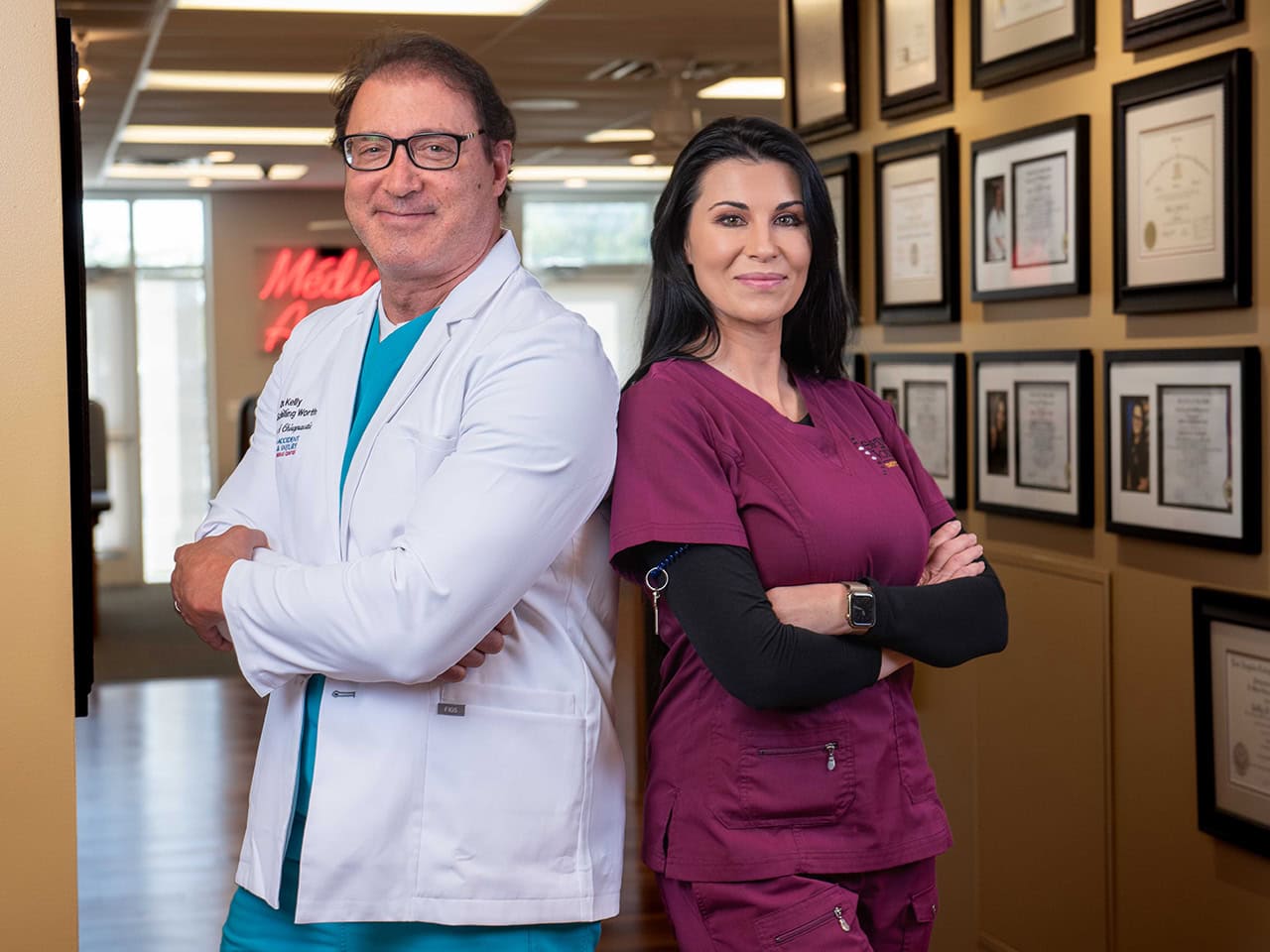 Dr kelly and wife back to back