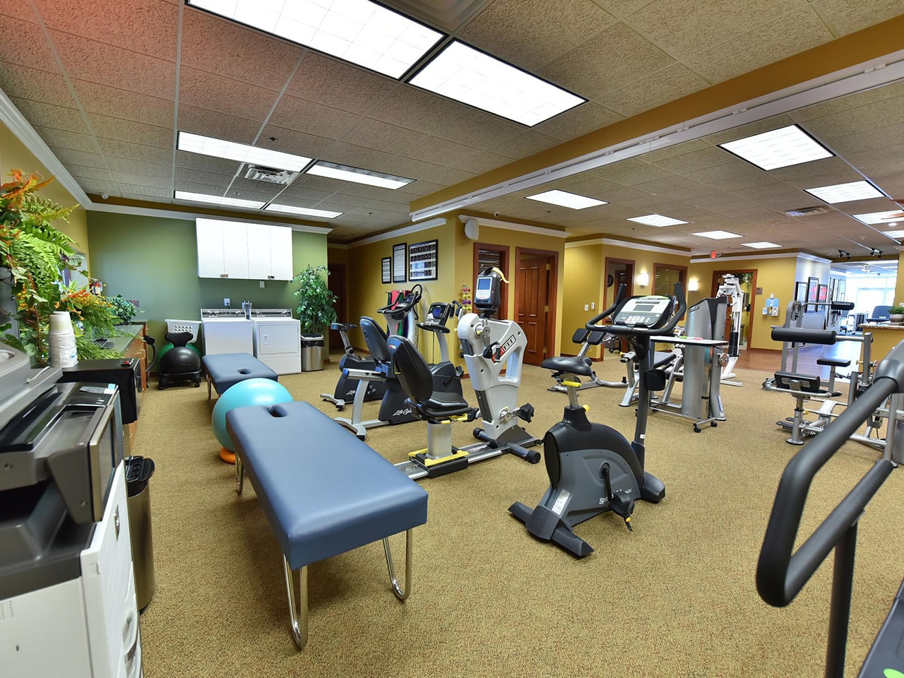 Physical therapy tables and equipment
