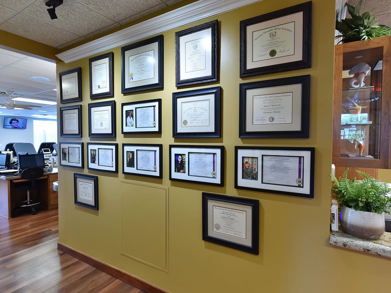Airc certifications in picture frames