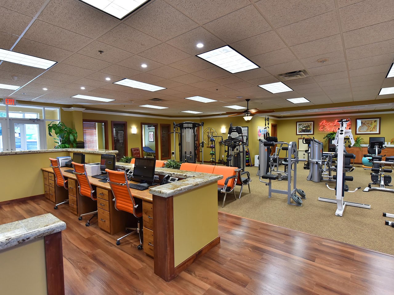 Airc front office and equipment